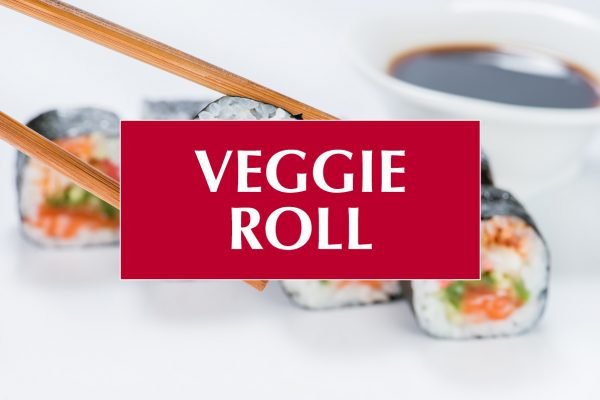 veggie roll sushi