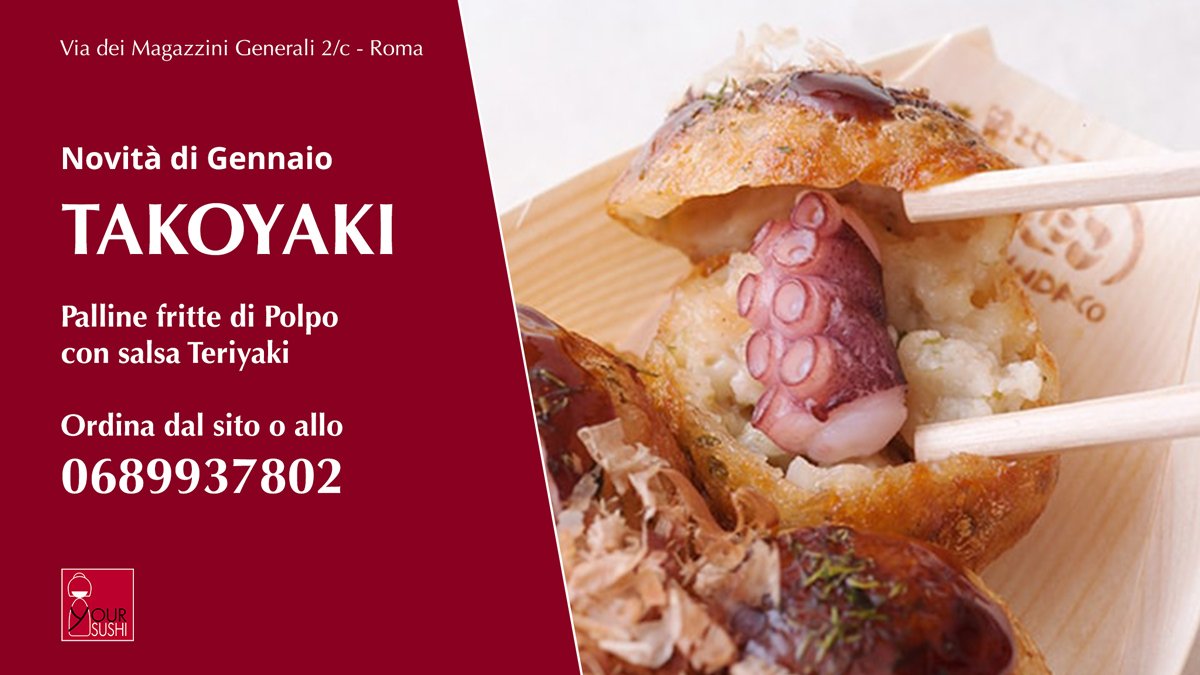 Takoyaki a Roma: i Takoyaki di Your Sushi